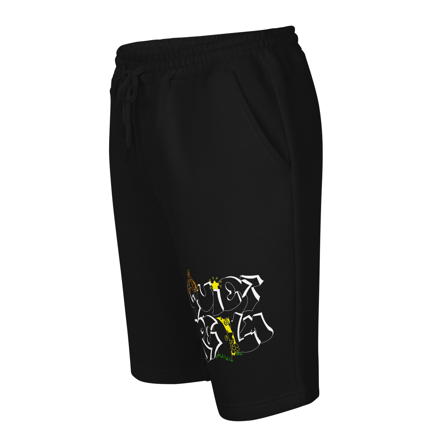 Quite Realm Black Shorts